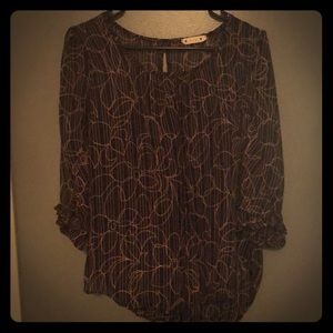 Sheer “Daisy” Top